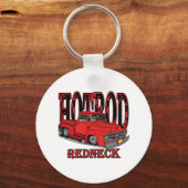 Hotrod Redneck Schlüsselanhänger (Vorderseite)