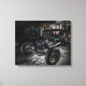 Hotrod Wrapped Canvas Leinwanddruck (Vorderseite)