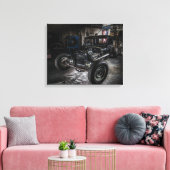 Hotrod Wrapped Canvas Leinwanddruck (Insitu (Wohnzimmer))