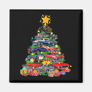 Hotrods Clic Muscle Car Weihnachtsbaum Kinder Lauf Magnet