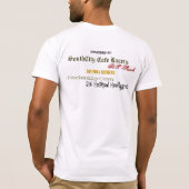 HotRods Rowdys und Honig T-Shirt (Rückseite)