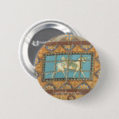 HotSprings, AR Quapaw Dome Tiles II Geschenkartike Button (Vorne & Hinten)