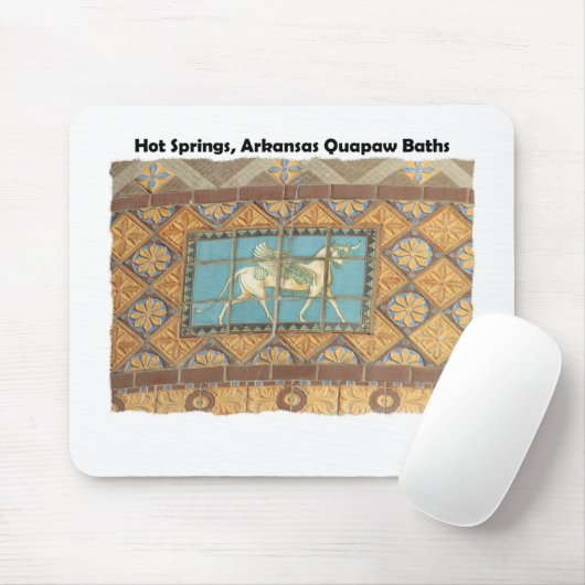 HotSprings, AR Quapaw Dome Tiles II Geschenkartike Mousepad (Mit Mouse)