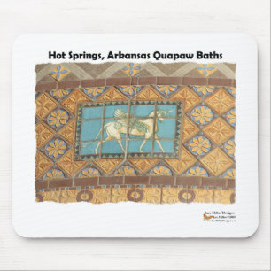 HotSprings, AR Quapaw Dome Tiles II Geschenkartike Mousepad