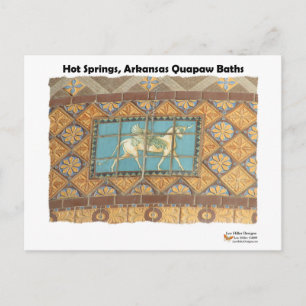 HotSprings, AR Quapaw Dome Tiles II Geschenkartike Postkarte