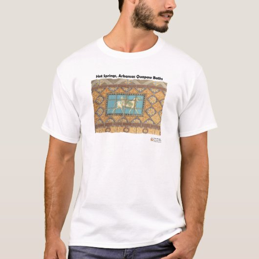 HotSprings, AR Quapaw Dome Tiles II Geschenkartike T-Shirt (Vorderseite)
