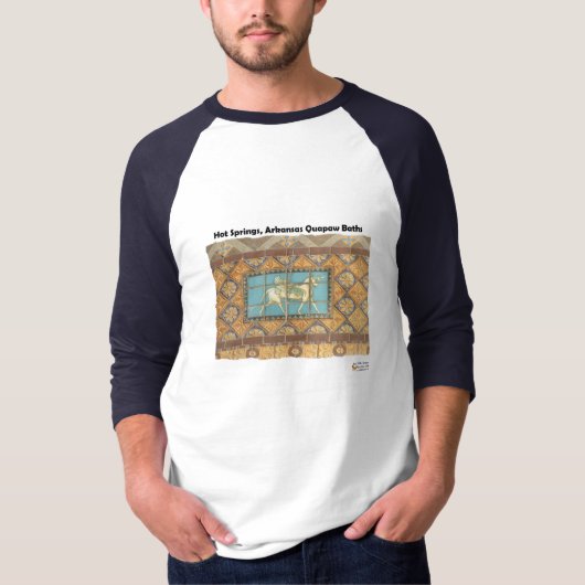 HotSprings, AR Quapaw Dome Tiles II Geschenkartike T-Shirt (Vorderseite)