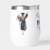 Hotter nach einem Grad Abschluss schwarz-weiß (Links)