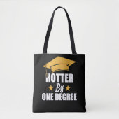 Hotter nach einem Grad an lustiger Studentin Tasche (Vorderseite)