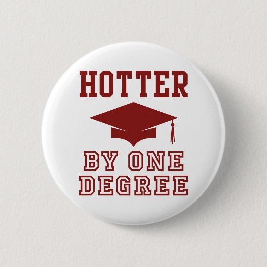 Hotter nach einem Grad Button (Vorderseite)