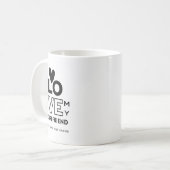 HOTTEST Girlfriend Alert! I Liebe Mein GF Award TE Kaffeetasse (Vorderseite Links)