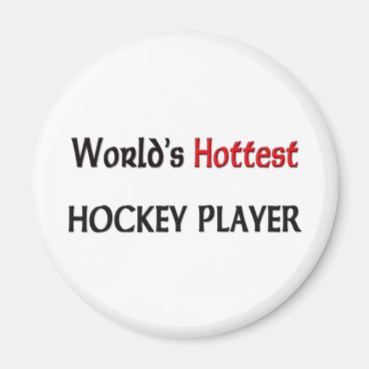 Hottest Hockey Player der Welt Magnet (Vorne)
