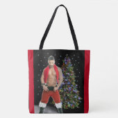 Hottest Hunk Buff Weihnachten Tasche (Vorderseite)
