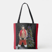 Hottest Hunk Buff Weihnachten Tasche (Rückseite)