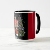 Hottest Hunk Buff Weihnachten Tasse (VorderseiteRechts)
