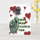 hottest thing karte (Gelbe Blume)