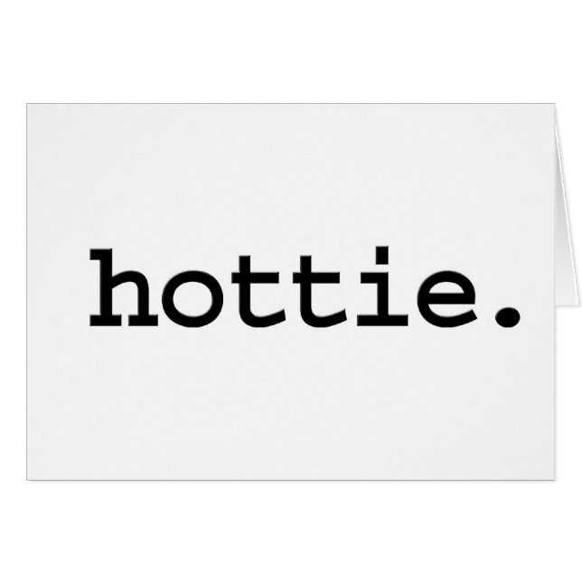 hottie. (Vorderseite (Horizontal))