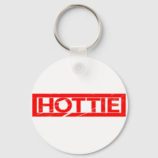 Hottie-Briefmarke Schlüsselanhänger (Vorderseite)