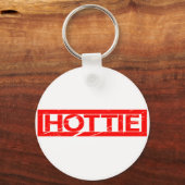 Hottie-Briefmarke Schlüsselanhänger (Vorderseite)