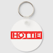 Hottie-Briefmarke Schlüsselanhänger (Rückseite)