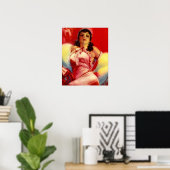 Hottie der 30er Jahre Poster (Heimbüro)