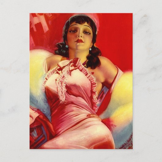 Hottie der 30er Jahre Postkarte (Vorderseite)