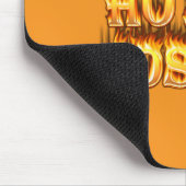 Hottie Joseph Feuer und Flammen Mousepad (Ecke)