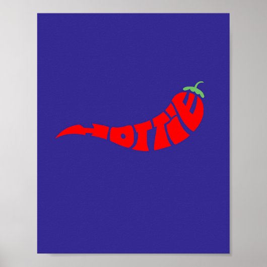 ‘HOTTIE’ Matt poster (Vorne)