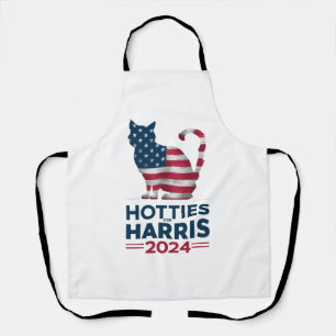 Hotties for Harris 2024 Cat Ladys Kamala Harris Schürze