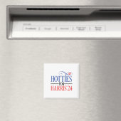 Hotties für Harris 2024 Magnet (In Situ (Geschirrspüler))