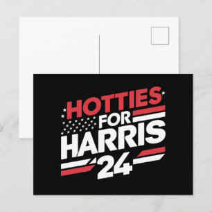 Hotties für Harris 24 Postkarte