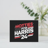 Hotties für Harris 24 Postkarte (Stehend Vorderseite)