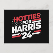 Hotties für Harris 24 Postkarte (Vorderseite)