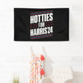 Hotties für Kamala Harris 2024 Banner (Insitu)