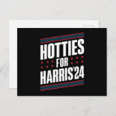 Hotties für Kamala Harris 2024 Postkarte (Vorne/Hinten)