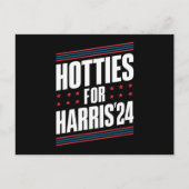 Hotties für Kamala Harris 2024 Postkarte (Vorderseite)