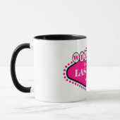 Hotty Pink Las Vegas Logo Tasse (Links)