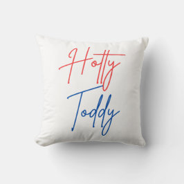 Hotty Toddy Ole Miss Throw Pillow Kissen