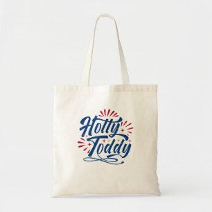Hotty Toddy Typografie Tragetasche