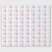 Hotty Toddy Wrapping Paper, Ole Miss Gift Wrap Geschenkpapier (Flach)