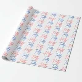 Hotty Toddy Wrapping Paper, Ole Miss Gift Wrap Geschenkpapier