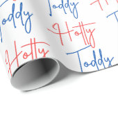 Hotty Toddy Wrapping Paper, Ole Miss Gift Wrap Geschenkpapier (Rolleneckpunkt)