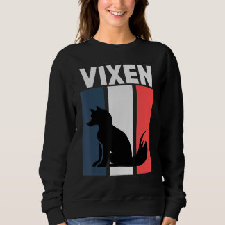 Hotwife Bekleidung für Frauen Stag Vixen Kuckold E Sweatshirt