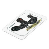 Houdan Chickens Magnet (Linke Seite)