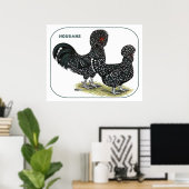 Houdan Chickens Poster (Heimbüro)