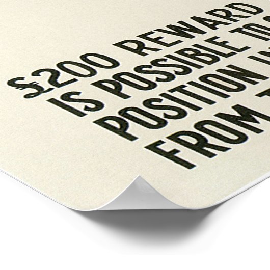 Houdini Advertising Poster , 1913 (Ecke)