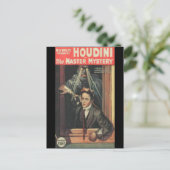 Houdini der Mann des Rätsel Postkarte (Stehend Vorderseite)