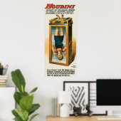 Houdini ~ Illusionist Vintag Escape Artist Poster (Heimbüro)