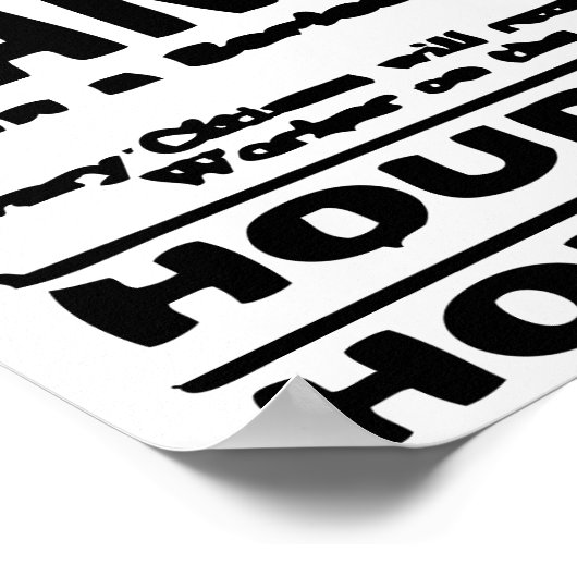 Houdini im Palasttheater Poster (Ecke)