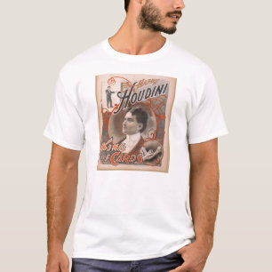 Houdini klassischer Plakat-T - Shirt
